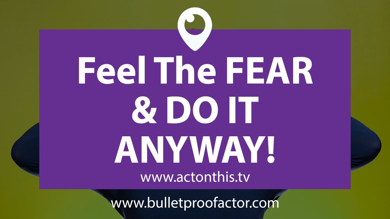 #BookClub – Feel The Fear And Do It Anyway! What Are You Afraid Of?