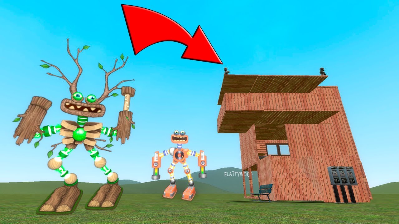 MY SINGING MONSTERS Wubbox vs Epic Houses in Garry's Mod Part 16