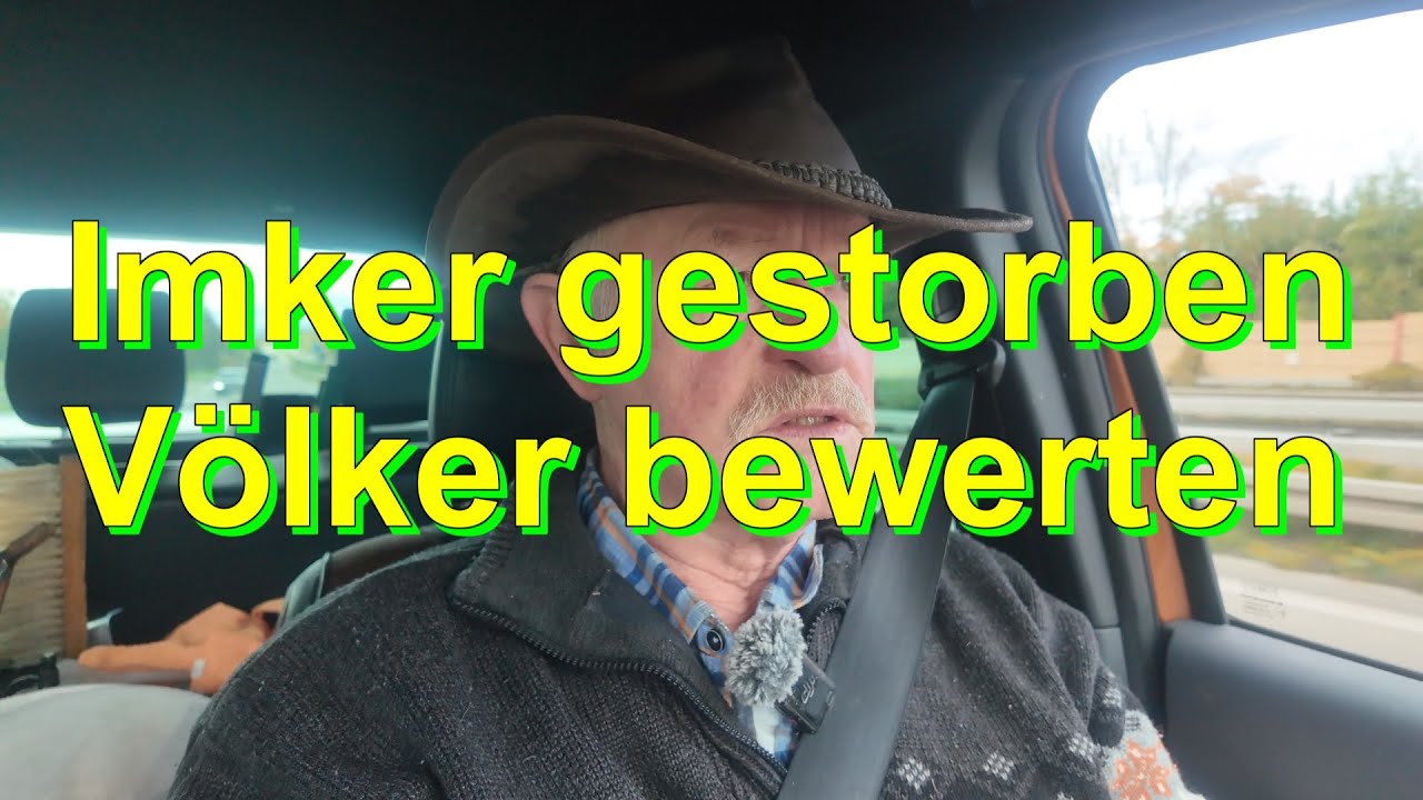 Imker gestorben - V&ouml;lker bewerten #wirmachendas