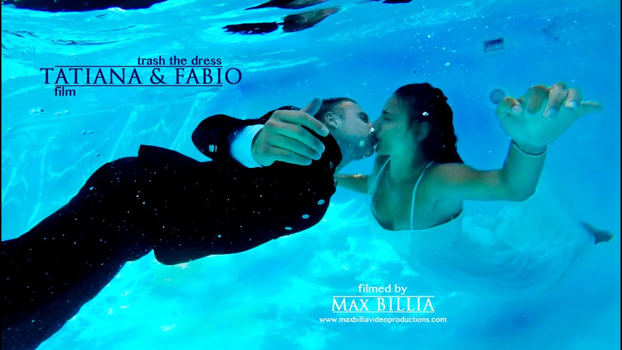 Tatiana & Fabio trash the dress