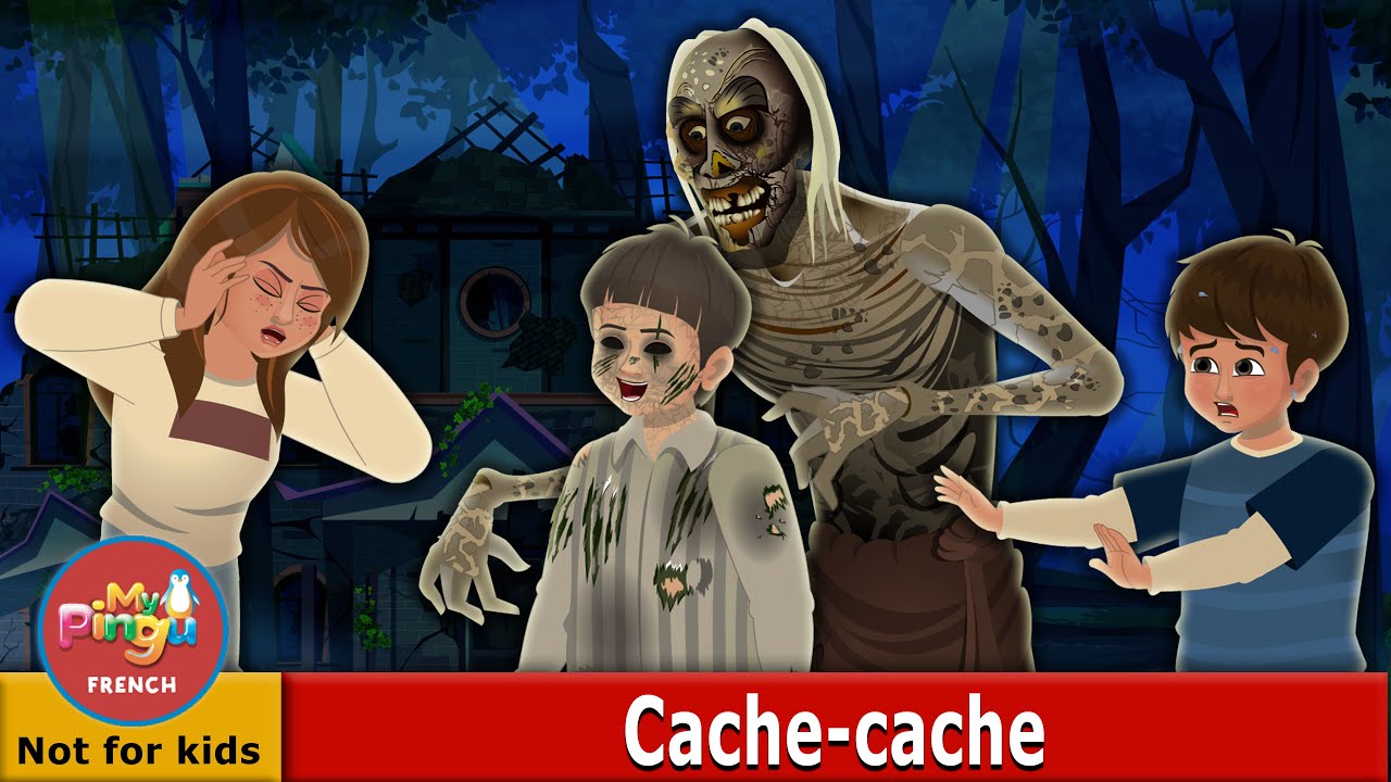Cache-cache I histoires d'horreur I Hide and Seek In French I My Pingu French