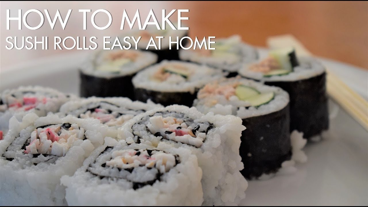 Πως να φτιάξετε εύκολα σούσι στο σπίτι | How to make sushi easy at home