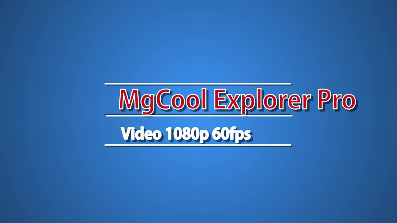 MgCool Explorer Pro: video test 1080p