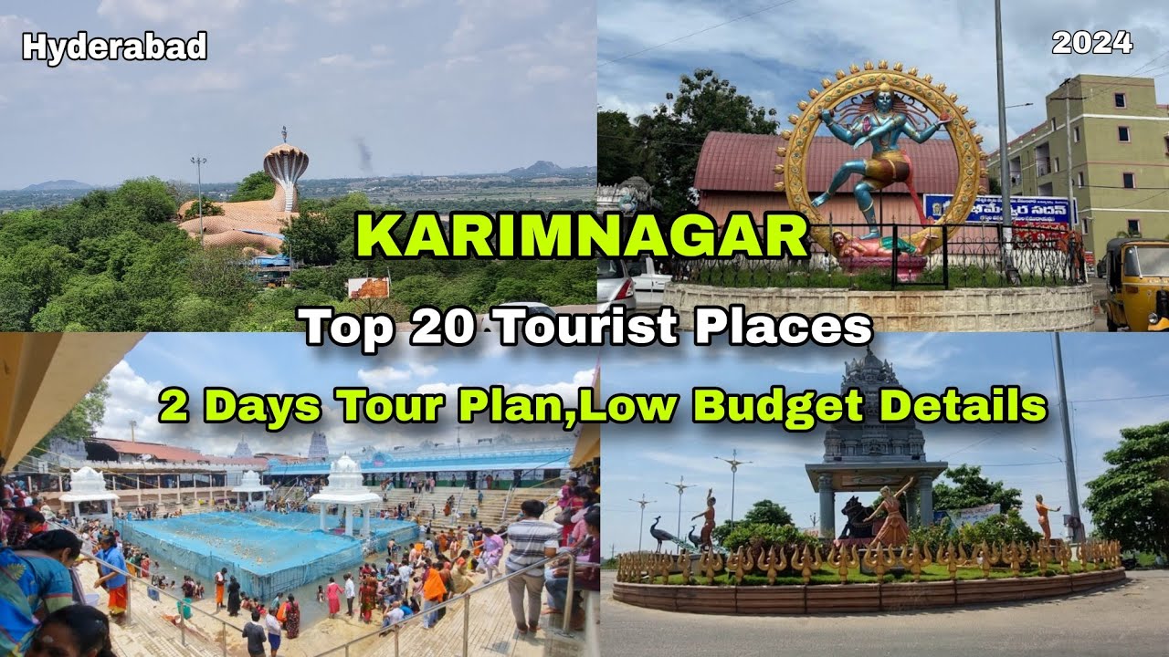 Karimnagar Tour Plan || Top 20 Tourist Places & Budget || Kondagattu | Vemulawada | Siddipet || TG