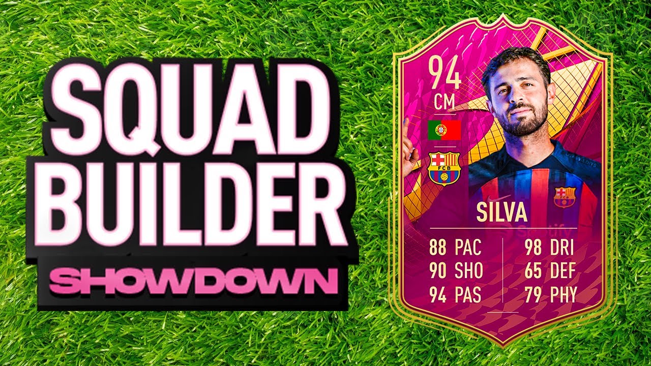 Barcelona Bernardo Silva 😱 SQUAD BUILDER SHOWDOWN - FIFA 22