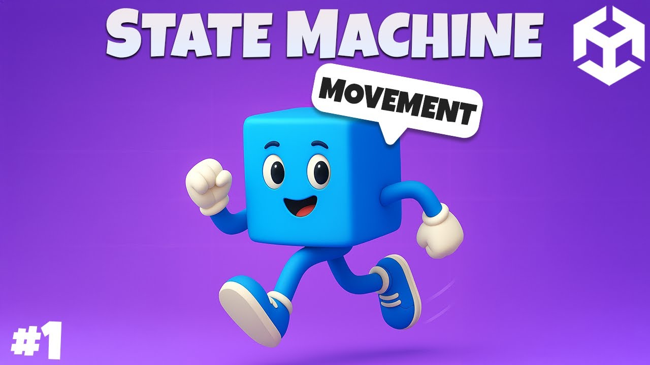 Unity StateMachine - Movement & New Input System! (1/4)