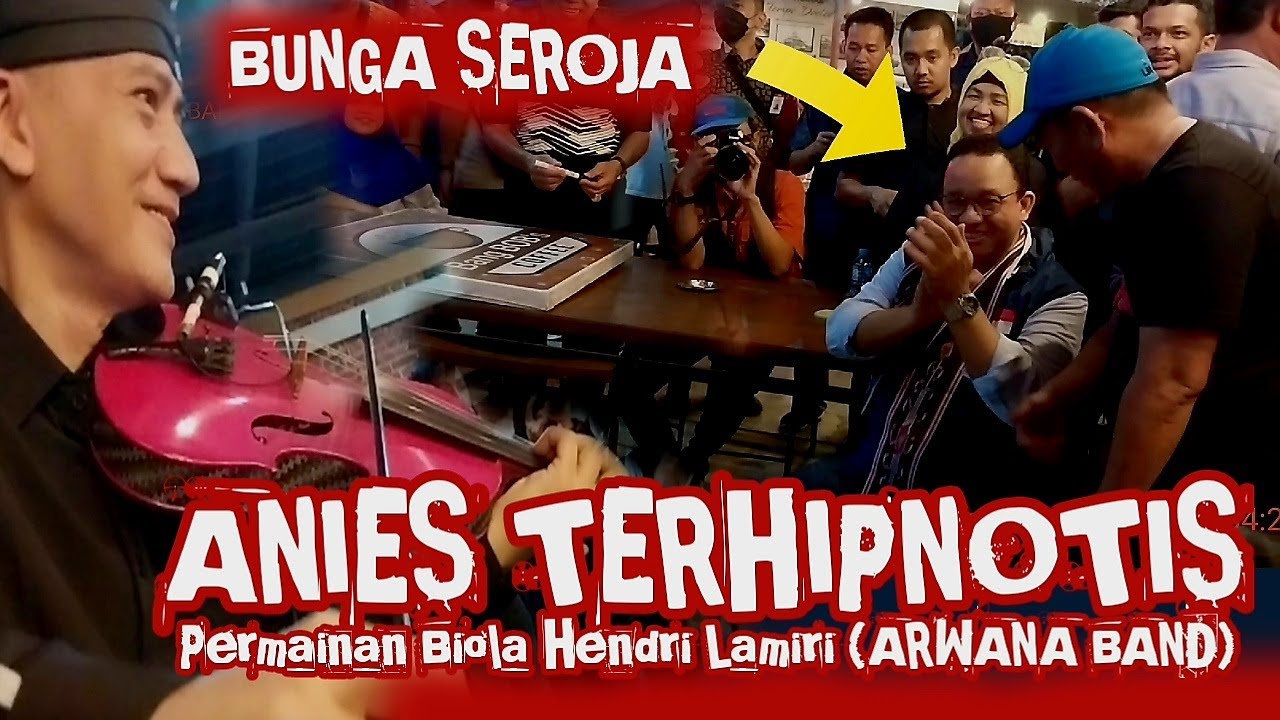 BUNGA SEROJA ‼️ ANIES TERHIPNOTIS PERMAINAN BIOLA HENDRI LAMIRI (ARWANA BAND)