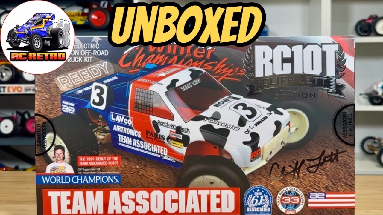 A Tribute To RC Racing Excellence... The RC10T Cliff Lett Edition