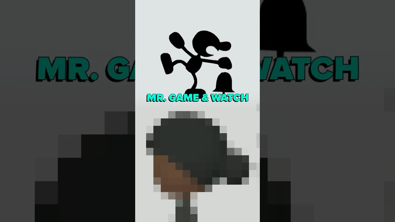 making Mr. Game & Watch as a Mii