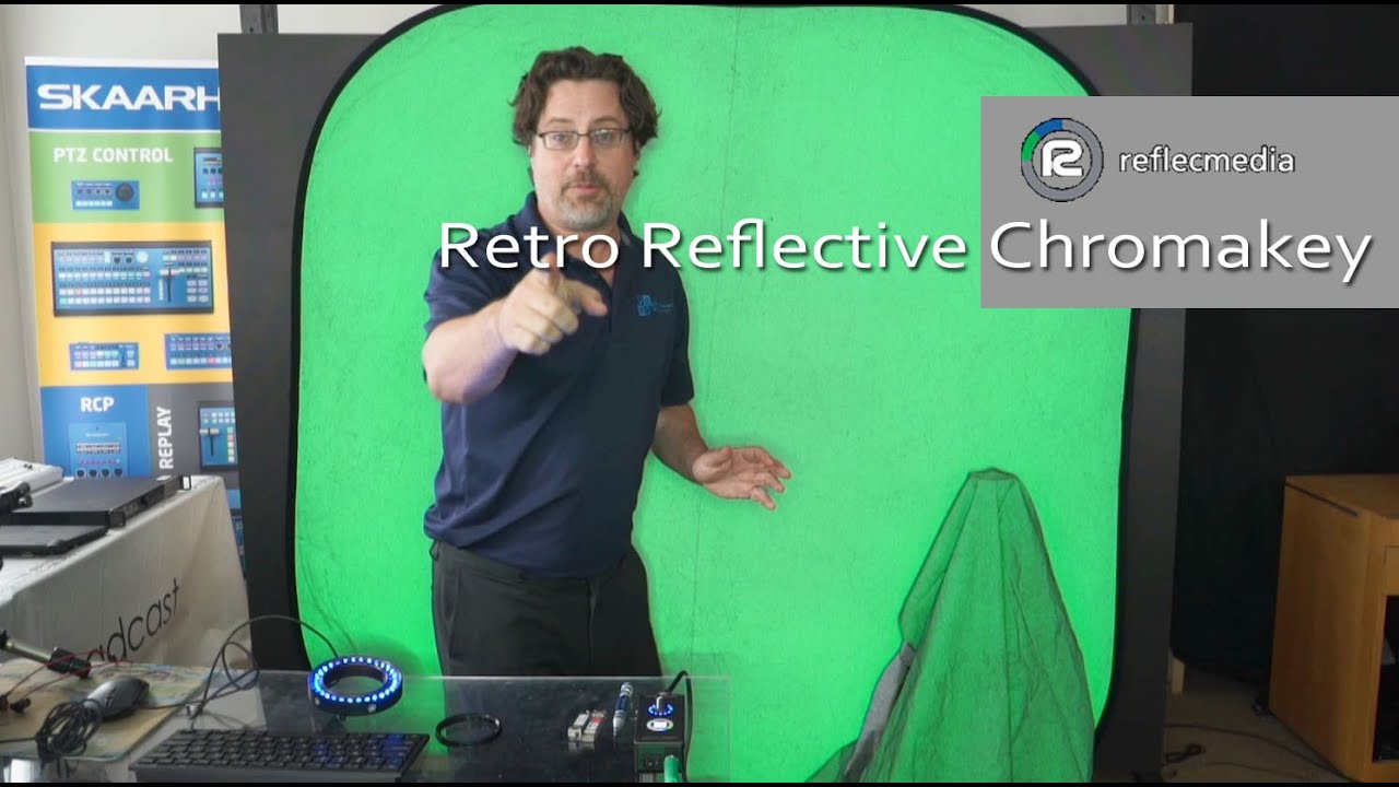 Chromatte Retroreflective Chromakey Solution