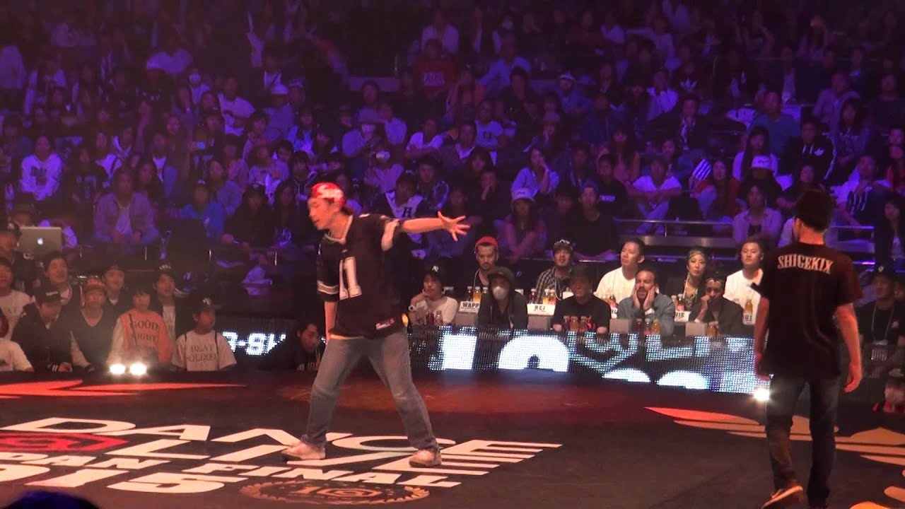 2015.4.26 れお☆ vs Shigekix SEMIFINAL DANCE @LIVE JAPAN FINAL 2015