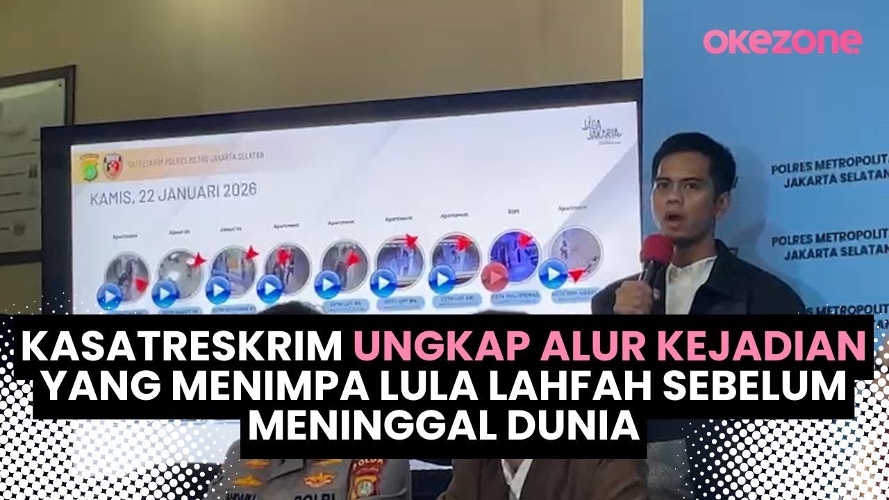 Kasatreskrim Ungkap Alur Kejadian yang Menimpa Lula Lahfah Sebelum Meninggal Dunia