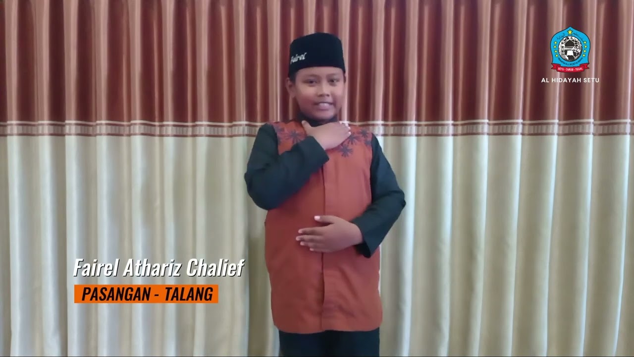 PESERTA PILDACIL #5 Fairel Athariz Chalief (Pasangan - Talang) #PildacilAlHidayahSetu