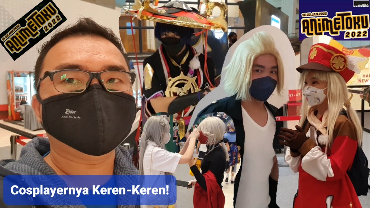 Liputan Event Animetoku 2022 #mallofindonesia, Ruame Poll Buangetz! Sampe Kena Tegur Satgas Kopid 😭