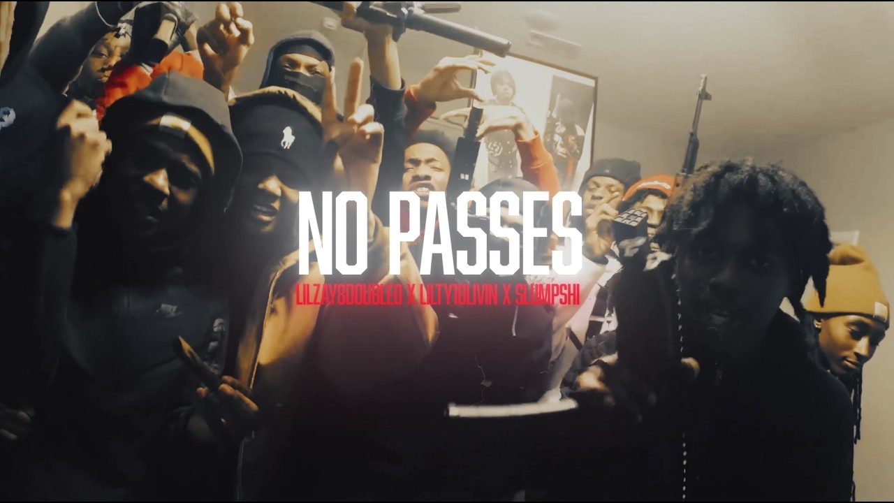 ''No Passes'' (Offiicial Video) - Lilzay8double0 X Lilty10livin X Slumpshi @MKVisualss