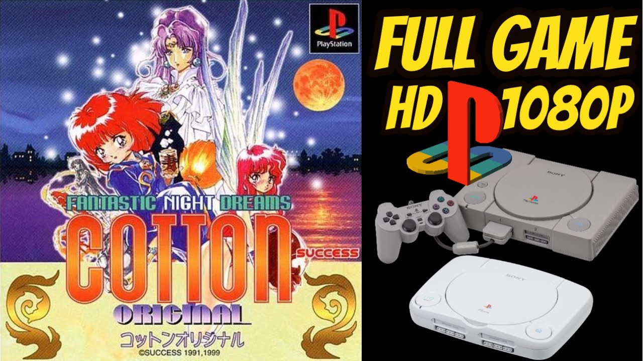 Fantastic Night Dreams: Cotton Original [PS1] Longplay Walkthrough Playthrough Full Game (HD, 60FPS)