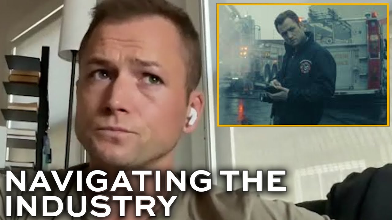 Taron Egerton was shocked to realize he hasn't been in a theatrically released movie since ROCKETMAN