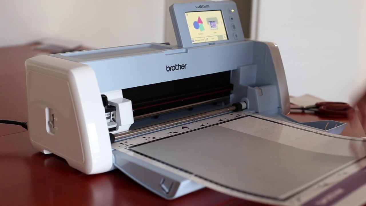 Brother ScanNCut SDX1200 - wycinanie kartki świątecznej