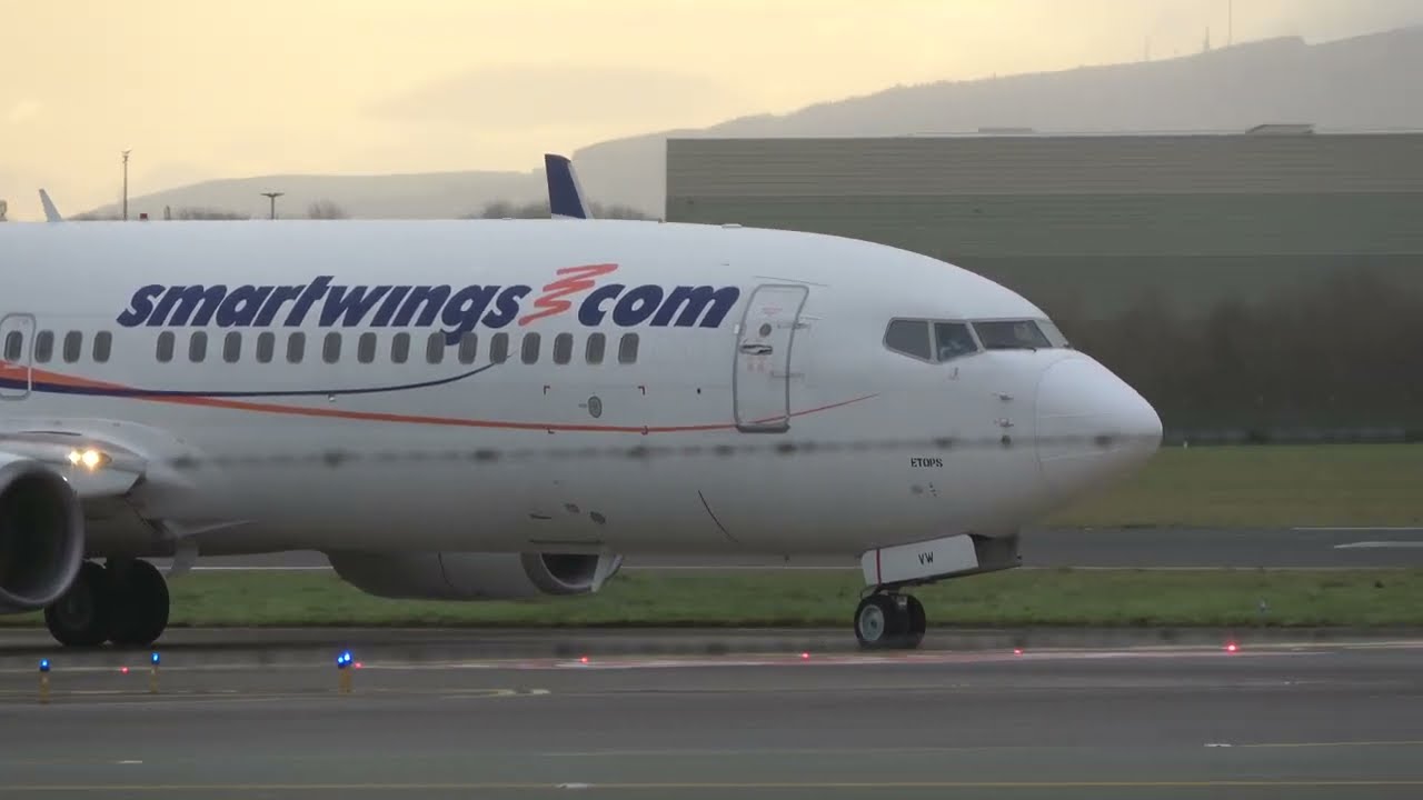 Rare appearance Smartwings Boeing 737-800 at Dublin Airport, Ireland 🇮🇪