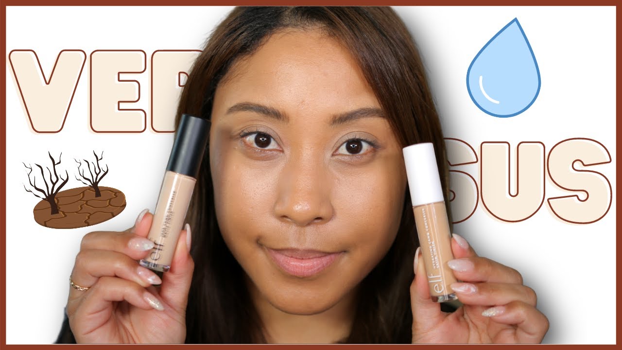 ELF 16hr Camo Concealer VERSUS Hydrating Camo Concealer