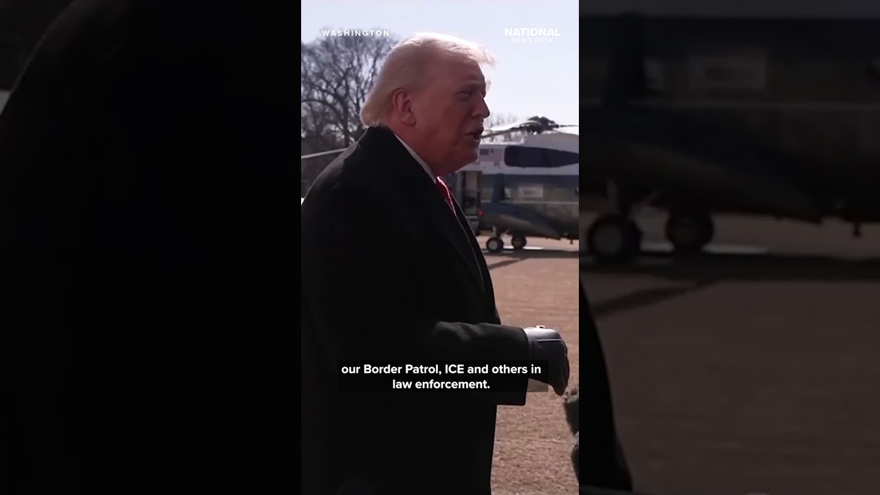 Trump says Democrats GONE CRAZY over DHS, ICE funding