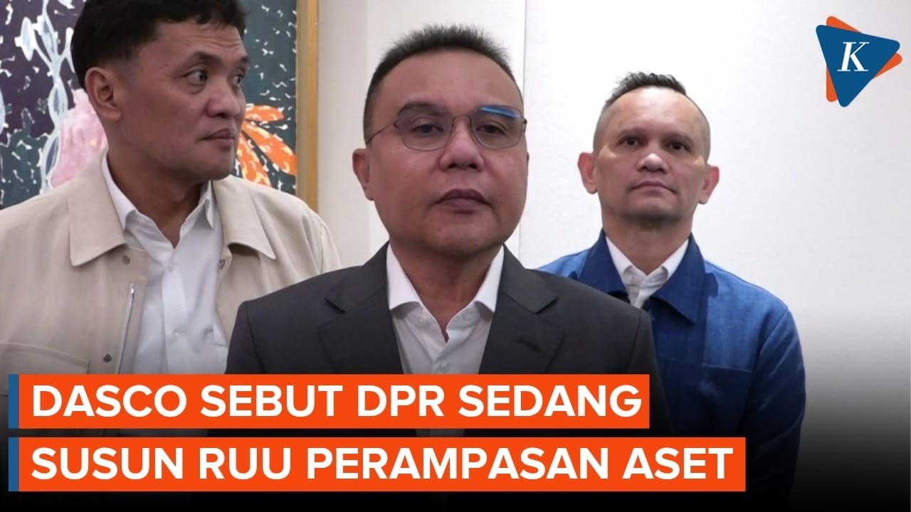 Dasco: DPR Sedang Susun Naskah Akademik RUU Perampasan Aset