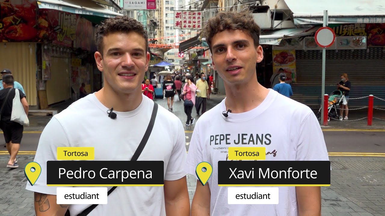 🌍 Ebrencs pel Món ▶ Xavier Monforte i Pedro Carpena (Tortosa): estudiants a Hong Kong