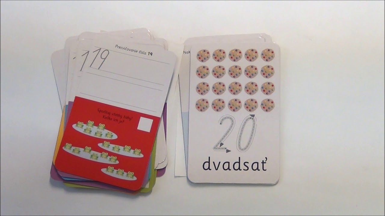 Čísla – Šikovné pršteky