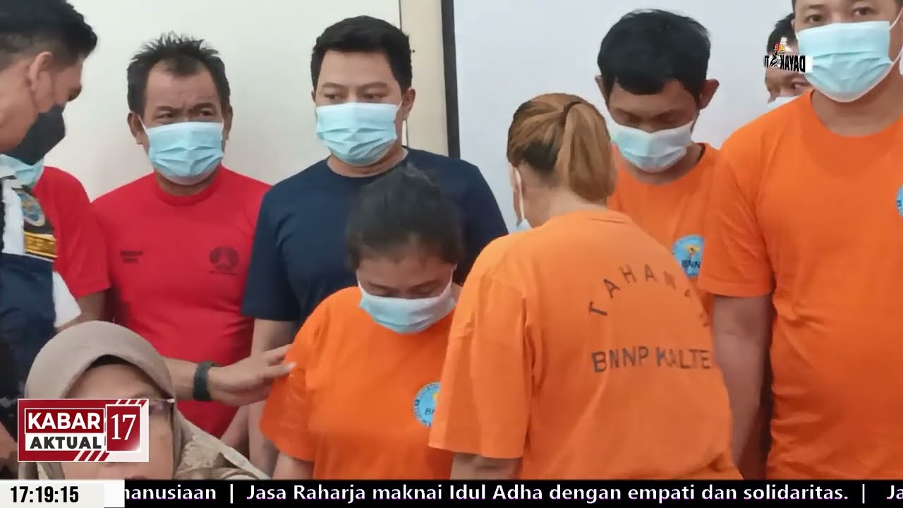 BNNP KALTENG MUSNAHKAN NARKOTIKA SEJAK APRIL HINGGA MEI 2025 - KABAR 17