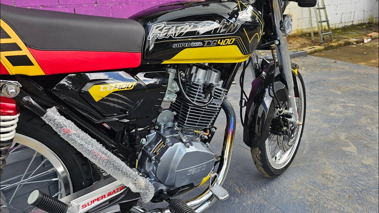 NUEVO CG 400cc SUPER GATO SERA EL REY DE LOS CG ?