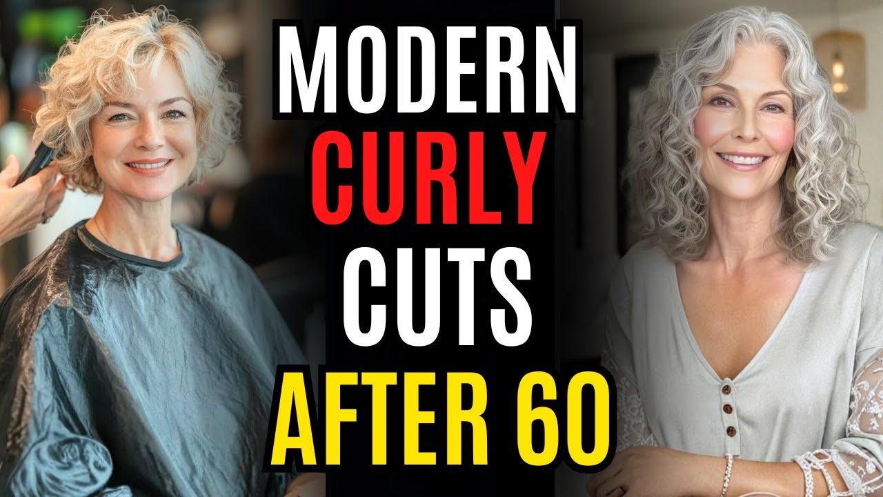 Woman After 60: THE 6 Curly Haircuts That Make You Look 10 Years Younger Instantly