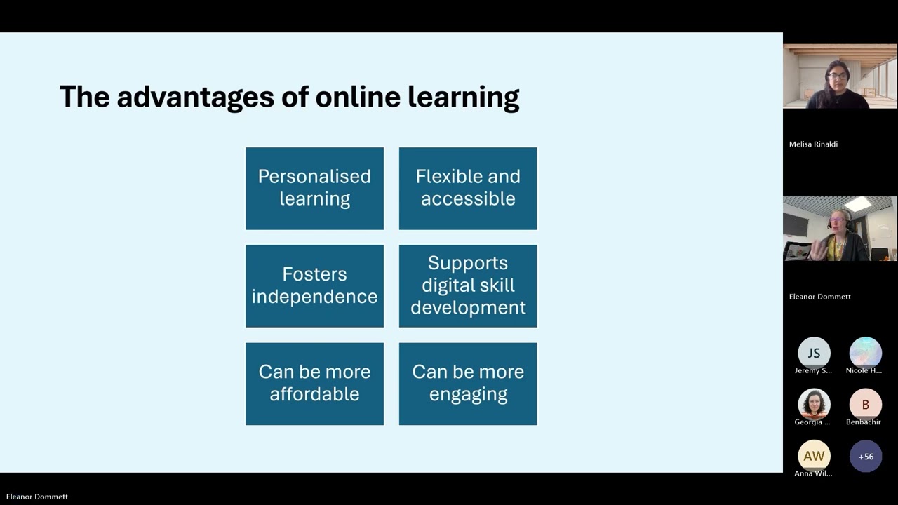 L&T Webinar Series Digital Education: VLE's, Student Wellbeing and Neurodiversity Prof Ellie Dommett
