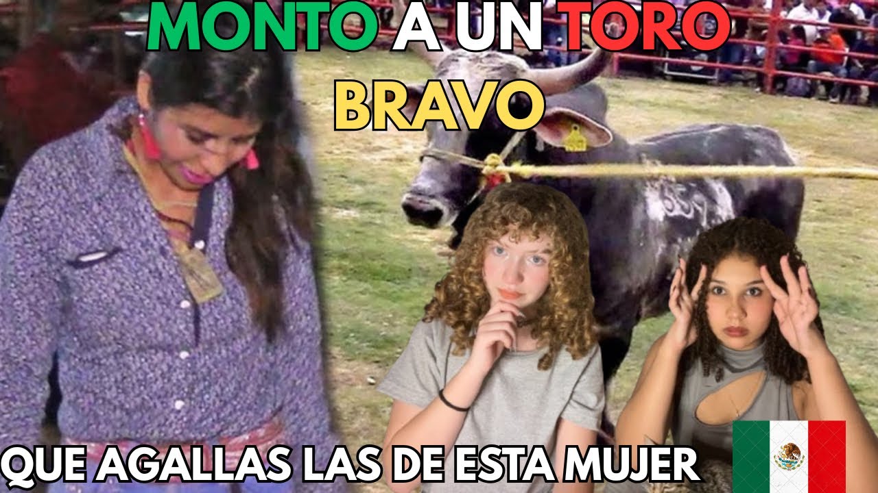 QUE AGALLAS DE ESTA MUJER LE MONTO A UN TORO BRAVO — Cubanas Reaccionan [Sun Y Moon]