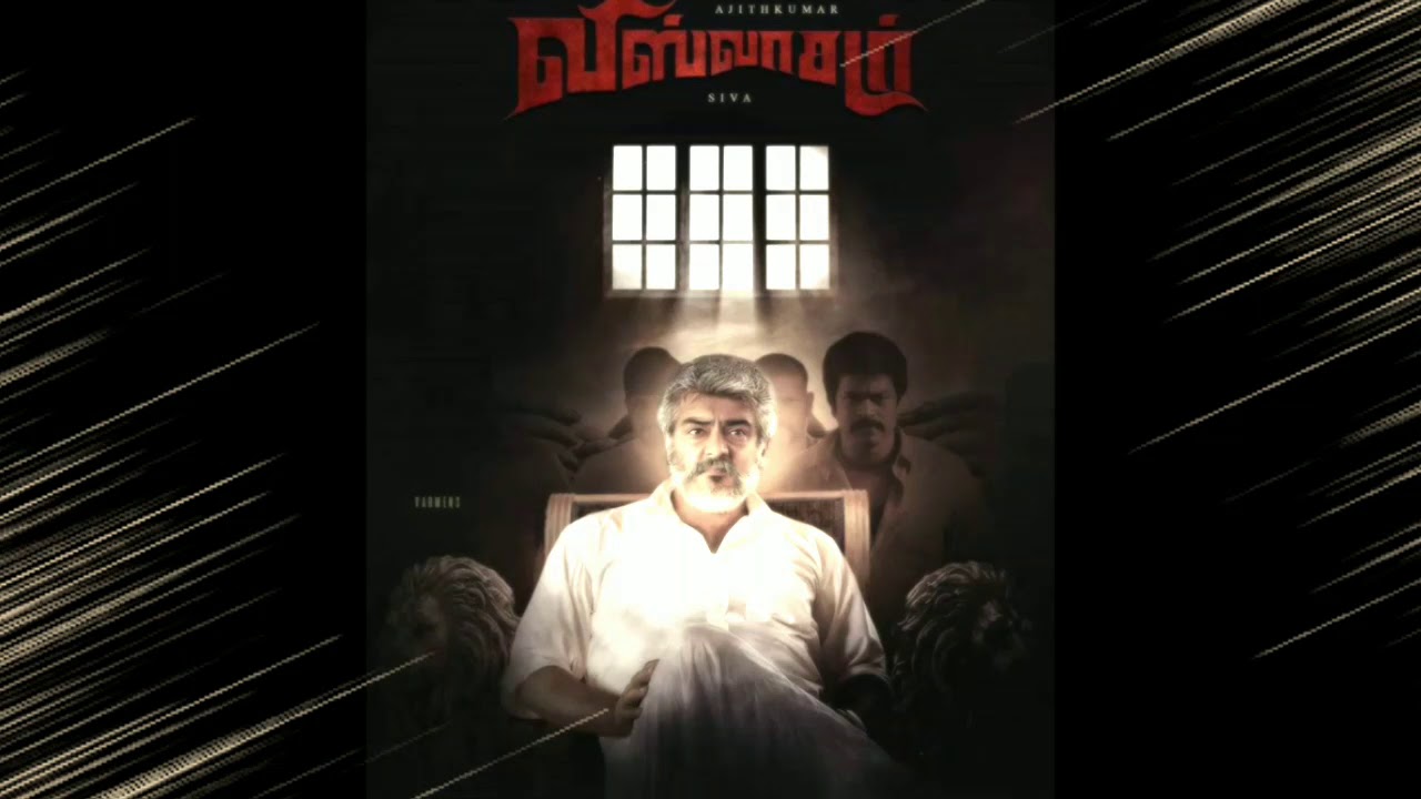 Viswasam second look #viswasamofficialsecondlook /adangatha thala veriyan