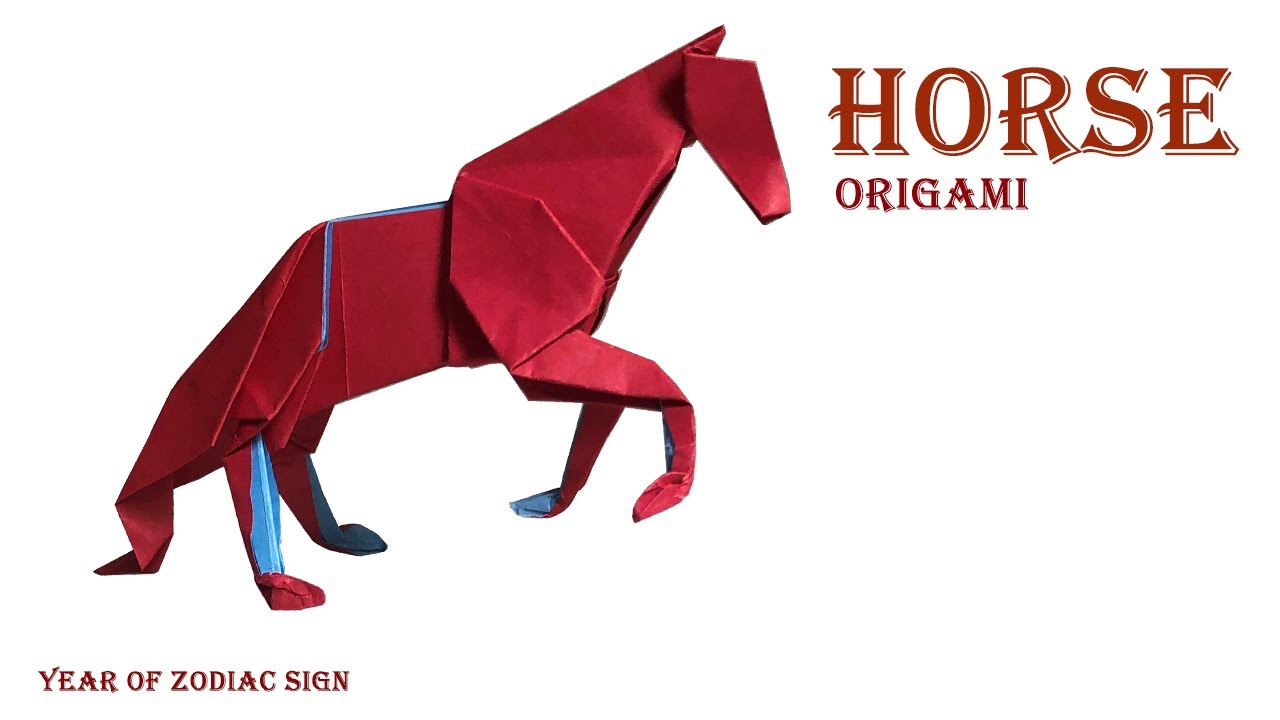 Origami Horse // How to Make Paper Horse Step by Step