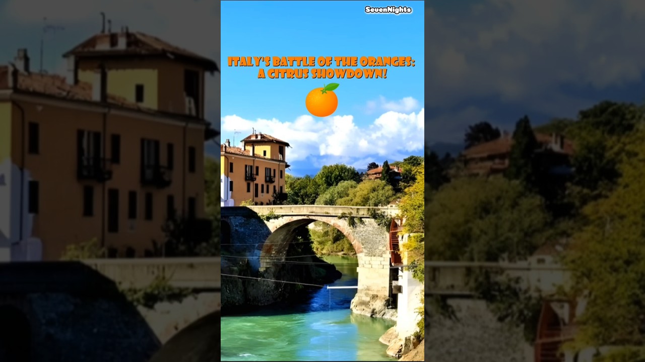 Italy's Battle of the Oranges: A Citrus Showdown! 