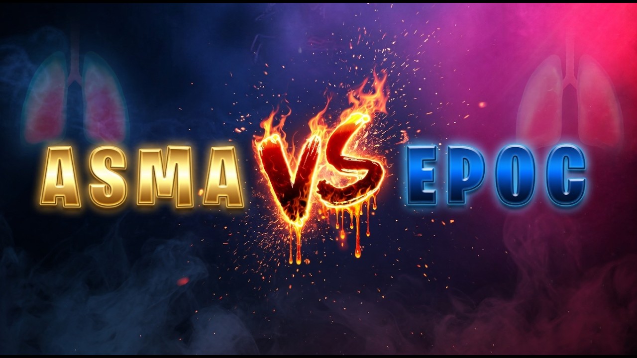 Asma vs EPOC - MANEJO EN URGENCIAS!