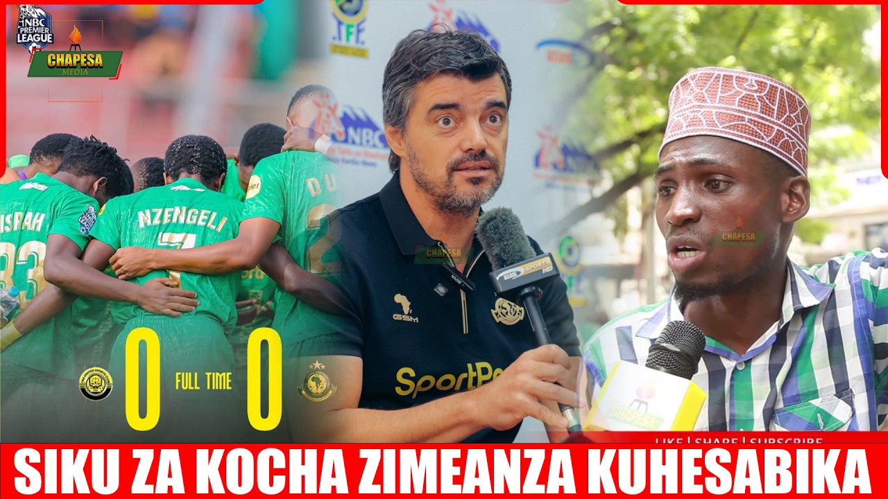 MNANDI SIMBA:AWACHARUA YANGA KUTOKA SARE/ TULISEMA HAWA MPAKA MPULIZO NDO WASHINDE MECHI KIKO WAPI?