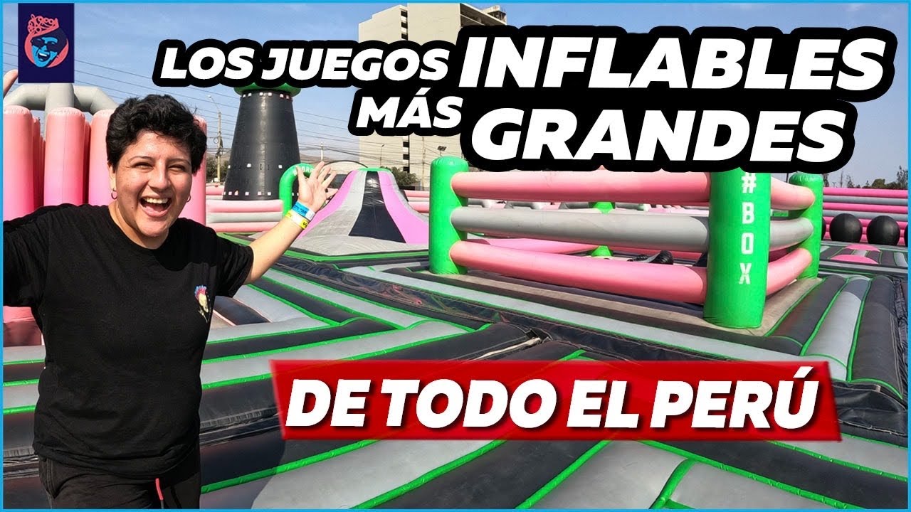 FUIMOS AL PARQUE INFLABLE MÁS GRANDE DEL PERÚ- Ariana Bolo Arce