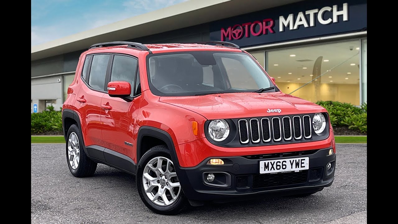 Approved Used Jeep Renegade 1.4T MultiAirII Longitude DDCT | Motor Match Stockport