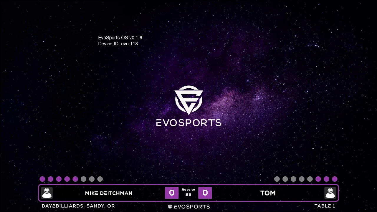 MIKE DEITCHMAN  vs TOM - DAY2BILLIARDS - TABLE 1 | EvoSports
