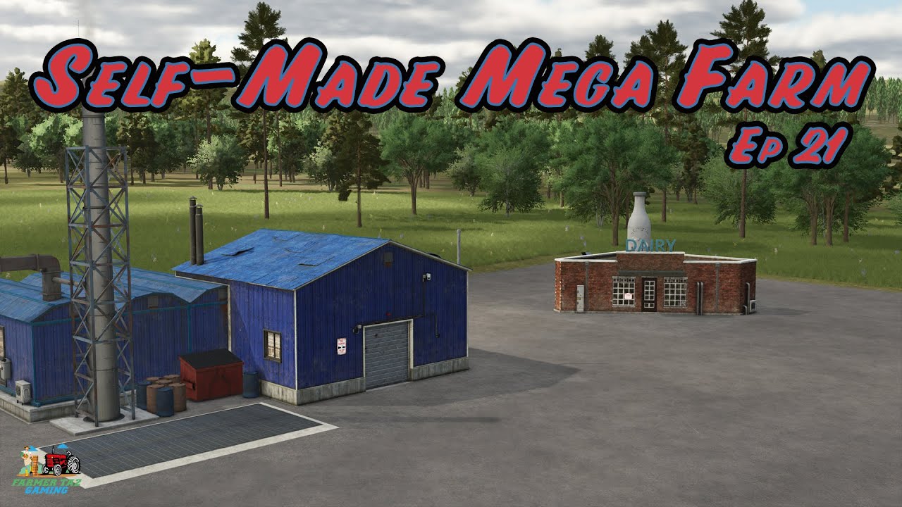 A town forms | Self-made Mega Farm Ep21 | FS25