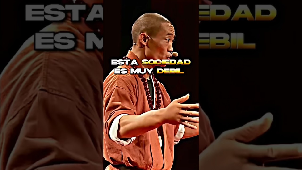 Esta sociedad es muy d&eacute;bil. - Maestro Shaolin Shi Heng Yi