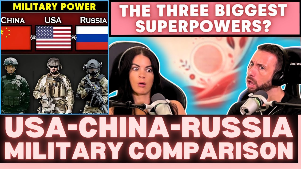 IS THE POWER GAP THAT WIDE? First Time Reacting To USA vs China vs Russia Military Power 2024!