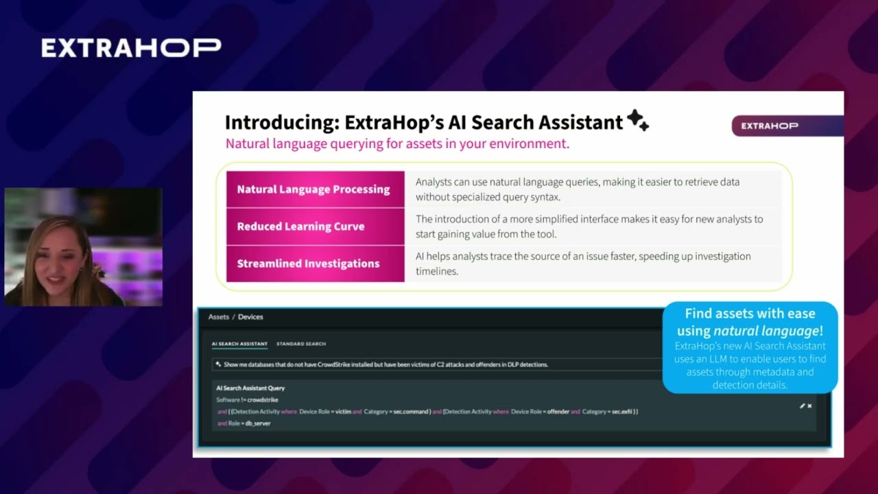 ExtraHop AI Search Assistant: Accelerating Threat Hunting