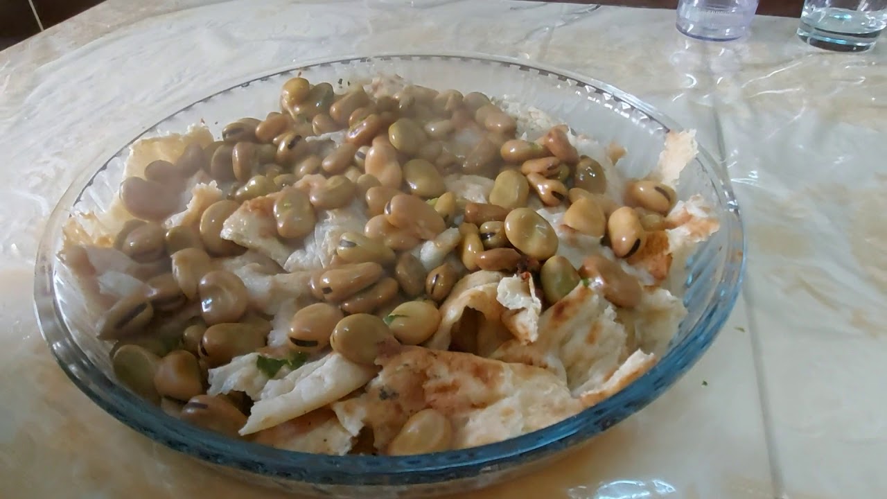 دروستکردنی تەشریبی پاقلە بە ڕۆن ( خواردنی عراقی )