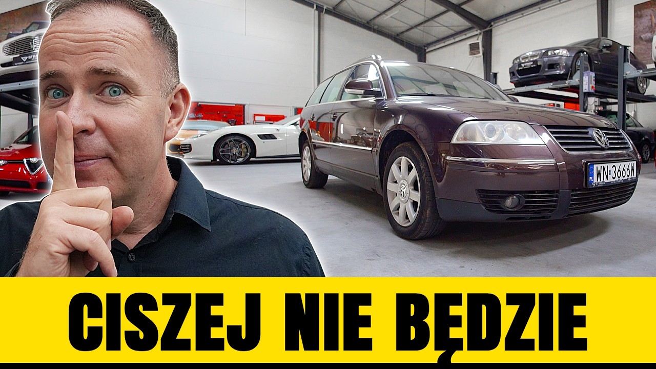 Czy to NAJCICHSZY Volkswagen Passat 1.9 TDI?