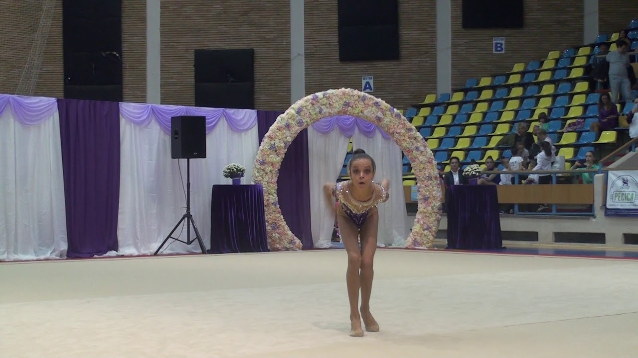 Gloria Motricala Clubul Speranta Chisinau MDA Prejuniors 2007 Ball Level A Rhythmic Arad Trophy 2019