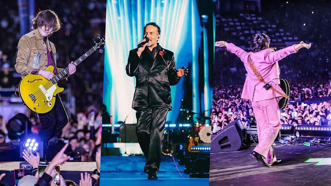 Los bunkers Bailando solo Estadio nacional (múltiples puntos de vista) 28 de abril