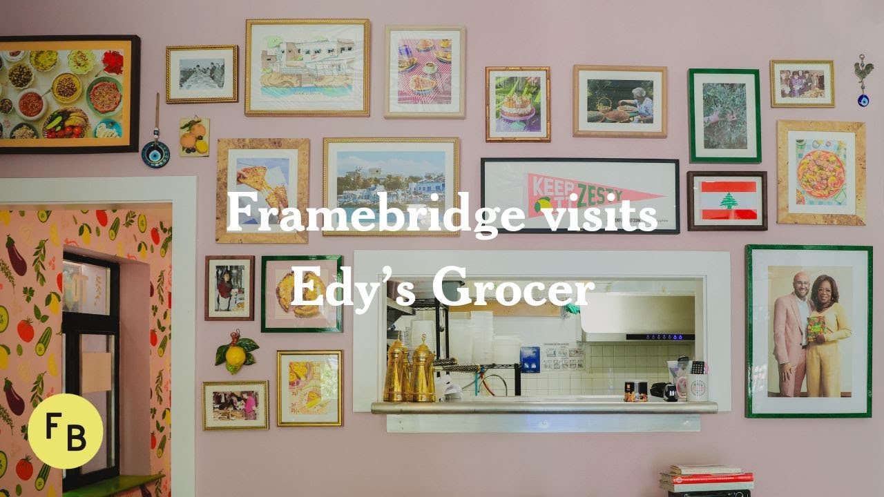 Framebridge visits Edy's Grocer